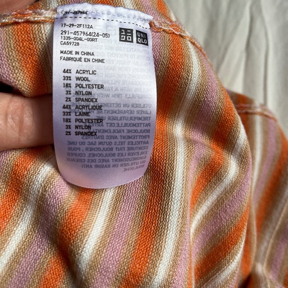 Marni for Uniqlo dress, wool, sleeveless, colour block, NWT - Picture 8 of 8